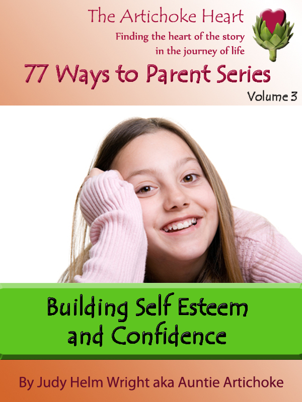 Building self esteem in young woman with encouraging words.